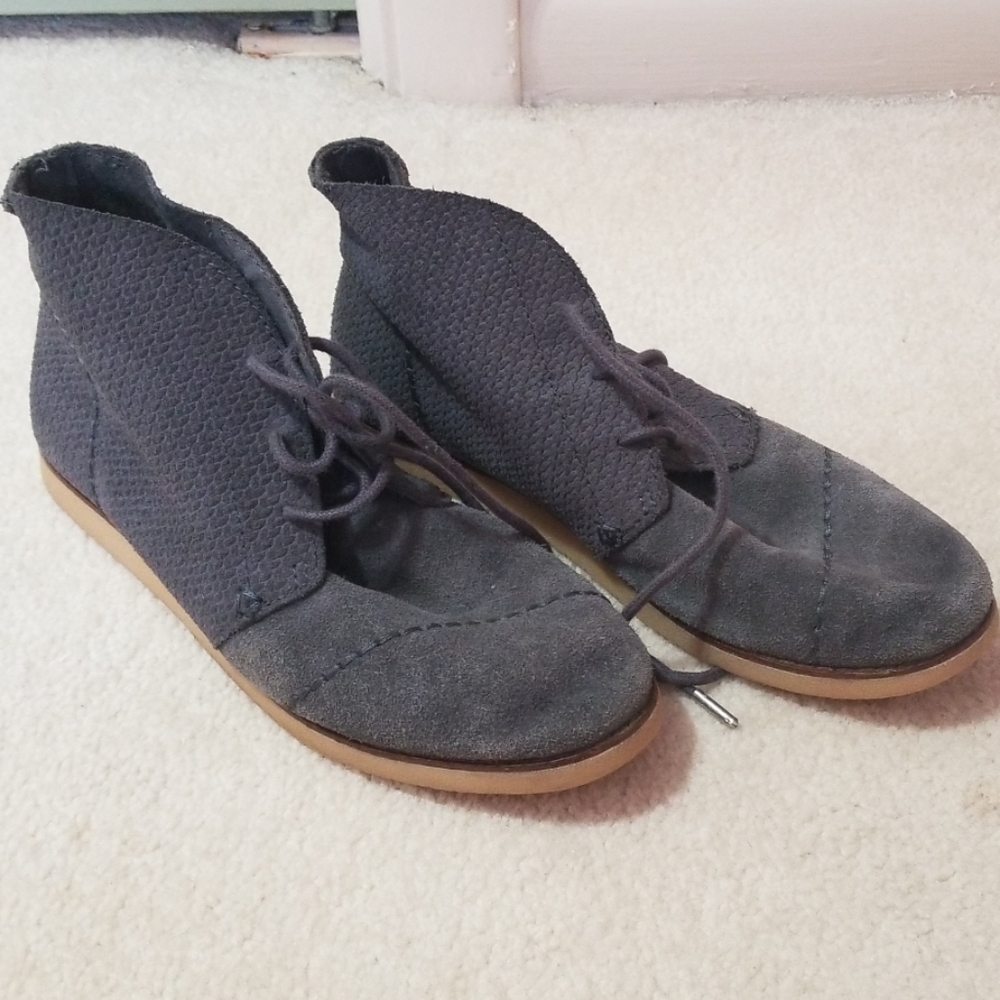 Gray Toms Chukka Boots